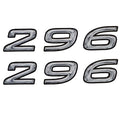 Rinker Boat Decals - 296 Captiva Stickers (pair)