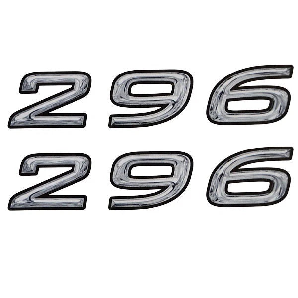 Rinker Boat Decals - 296 Captiva Stickers (pair)