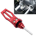Motorcycle Engine Oil Dipstick Cap Plug CNC Crankcase Oil Level Gauge Red
