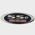 Chaparral Boat Raised Emblem Decal 208556 - 205 SSe Sticker Navy Blue Silver Red