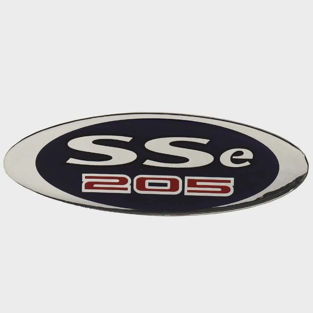 Chaparral Boat Raised Emblem Decal 208556 - 205 SSe Sticker Navy Blue Silver Red