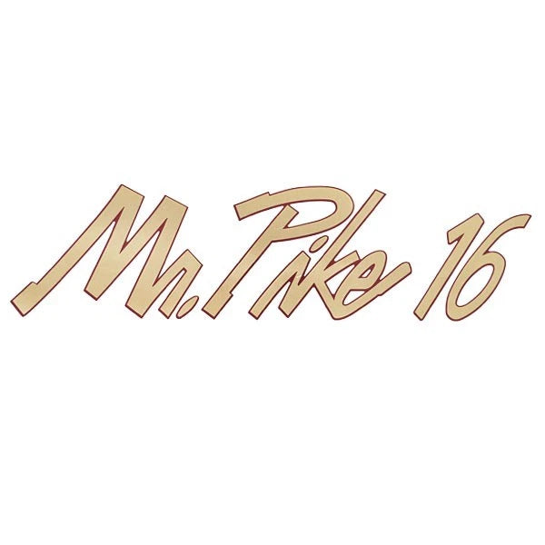 Lund Boat Decal 1987984 - Mr. Pike 16 Vinyl 21 1/2 Inch Gold