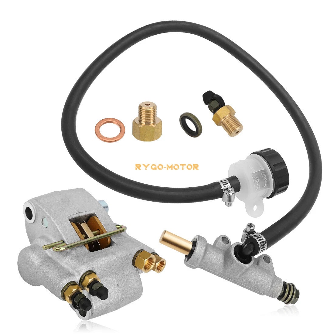 Rear Brake Master Cylinder & Caliper for Polaris Sportsman 400 4X4 2001-2002