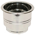 Jet Technologies Boat Cup Holder 7026-CHR - Chrome Plastics