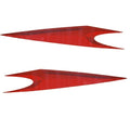 2009 Glastron 249 GT Boat Graphic Decals 05732019 - Red (set of 2)