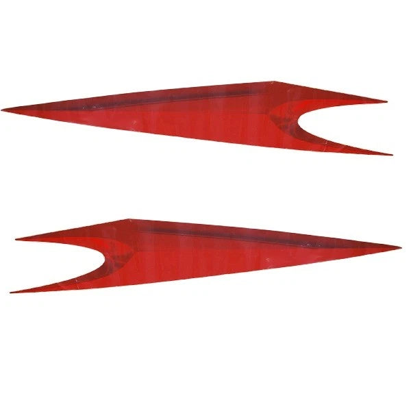 2009 Glastron 249 GT Boat Graphic Decals 05732019 - Red (set of 2)