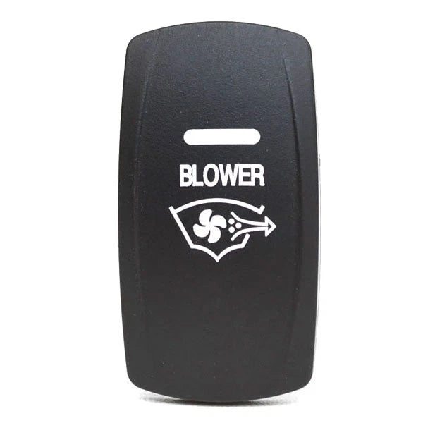 Carling Boat Rocker Switch Cover - Sea Ray Blower Black Actuator