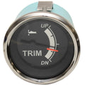 Veethree Boat Trim Gauge 67365F - 2 Inch Black Sterling Suzuki
