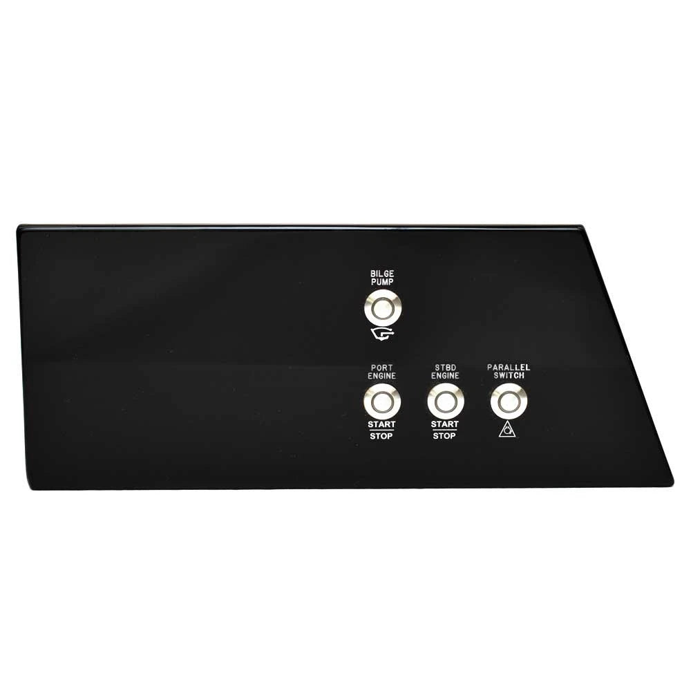 Sea Ray Boat Switch Panel 2223272 - 310 SLX OB Black Acrylic 2017 - 2018