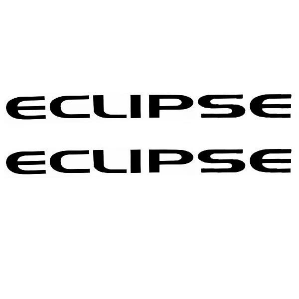 Ski Centurion Boat Brand Decals - Eclipse Black 12 1/4 Inch (set of 2)
