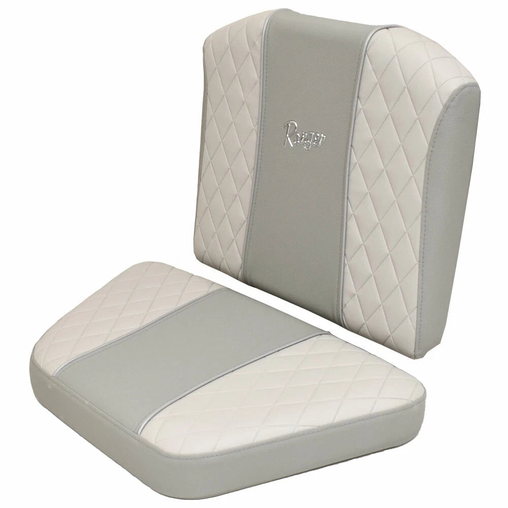 Ranger Boat Console Seat Cushions 729789H.10 - Bay Series Gray