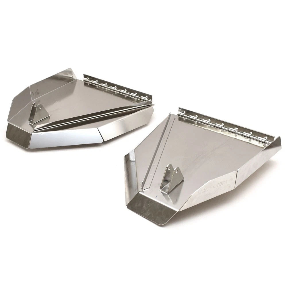 MasterCraft Boat Trim Surf Tabs 559855A - XT21 Stainless (set of 2)