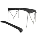 Lowe Boat Bimini Top 2317015 - FS - FM 1625 Black 86 1/2 - 89 Inch