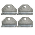 Cranton Boat Swivel Brackets 91272-0 - Galvanized Steel (set of 4)