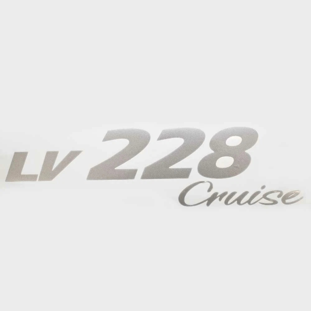 G3 Boat Model Decal 73404872 - LV 228 Cruise Silver Sticker