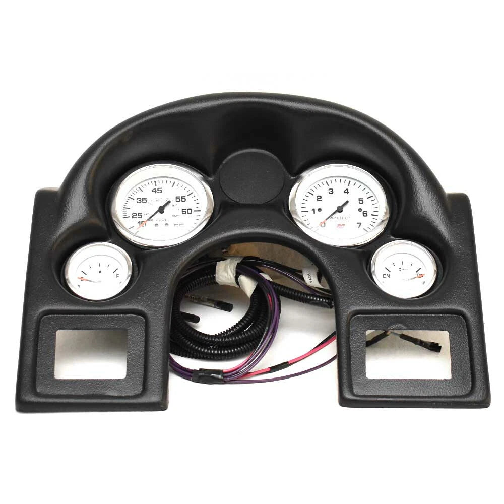 Lund Boat Gauge Dash Panel F1852017330 - 15 1/4 X 15 3/4 Black Plastic