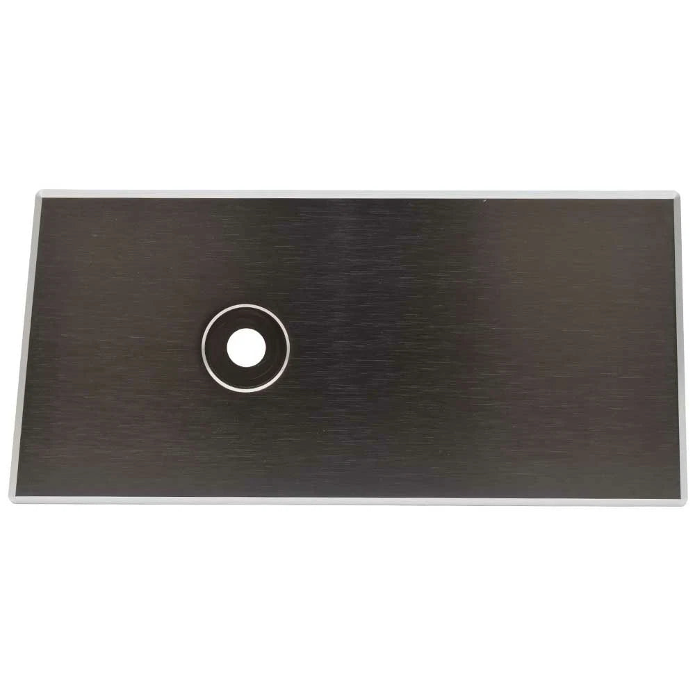 Four Winns Boat Blank Panel 025-5640 - H-Series Aluminum Black