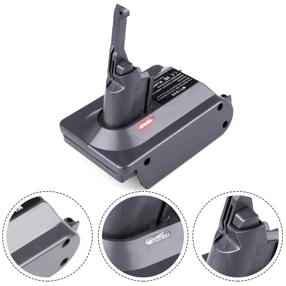 Li-ion Battery Cleaner Replacement Tool 1pcs 21.6V Accessories