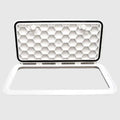 Jim Black Boat Deck Hatch 581-1324-05 - Polar White 13 X 24 Inch