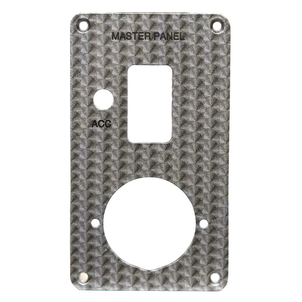 Bass CAT Boat Blank Master Panel 57008 - Aluminum Fanned Silver