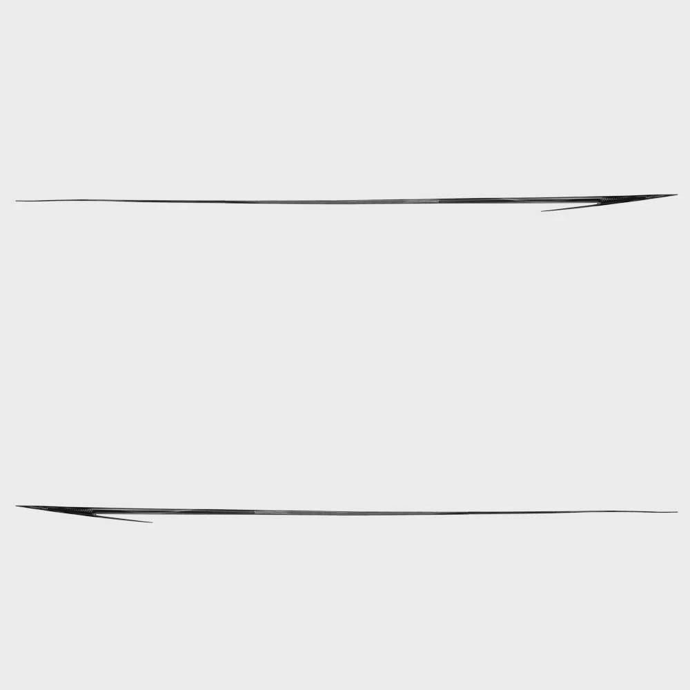 Tracker Boat Graphic Decal Set 303632 - Black Gray 95 X 2 1/8 Inch 2PC
