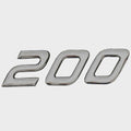 Premier Pontoon Boat Raised Model Decal 70010527 - 200 Sticker Silver