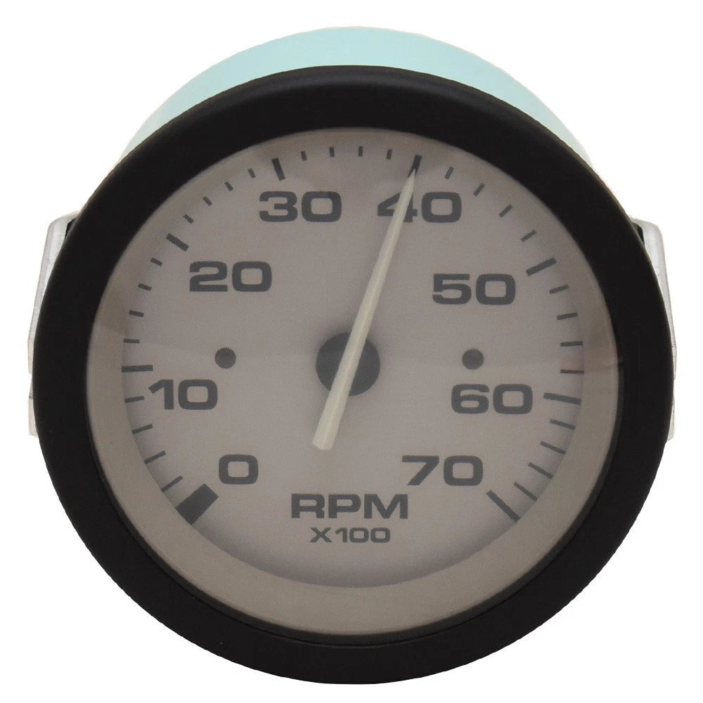 Teleflex Boat Tachometer Gauge 61546F - 3 3/8 Inch Driftwood