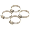 Boat 2 1/2 Inch Hose Clamp - Stainless (set of 4)