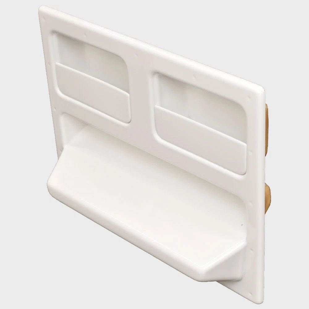 Blue Wave Boat Kick Panel 8804 - White Fiberglass 24 X 31 1/4 Inch