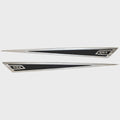 Chaparral Boat Raised Decals 14.02036 - SSX Silver - Black 2018