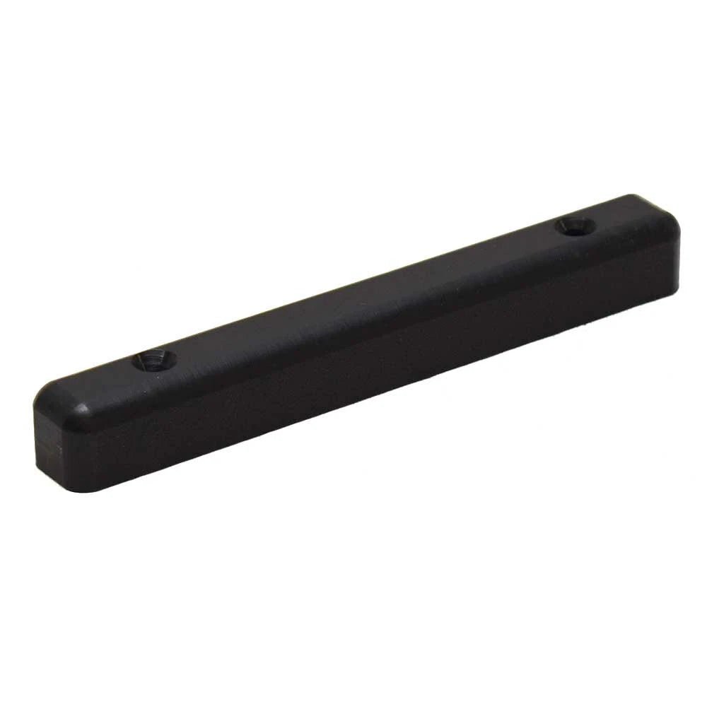 Crownline Boat Bench Rail Stopper 33353 - 6 Inch Black Starboard