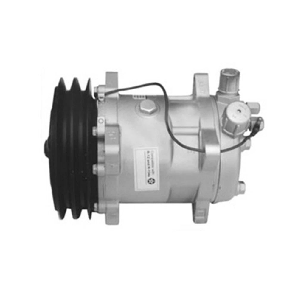 72504984 Tractor AC Compressor 2 Groove 6" Pulley