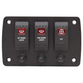 Tracker Boat Switch Panel 303744 - with Breakers 5 1/4 X 3 1/4 Inch