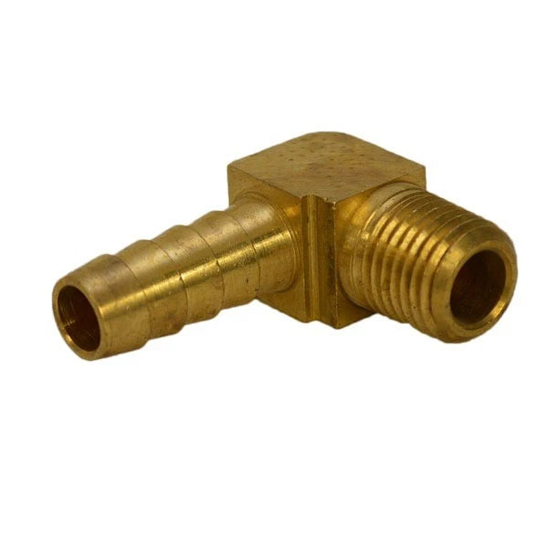 Lund Boat Elbow Fitting 1987288 - 90 Degree 3/8 X 1/2 Inch Brass