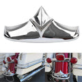 Chrome Rear Mudguard Tip Trim for Harley Electra Glide FL FLH 1958-66