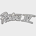 Bass CAT Boat Raised Decal Sticker 33052 - Pantera IV Silver Black