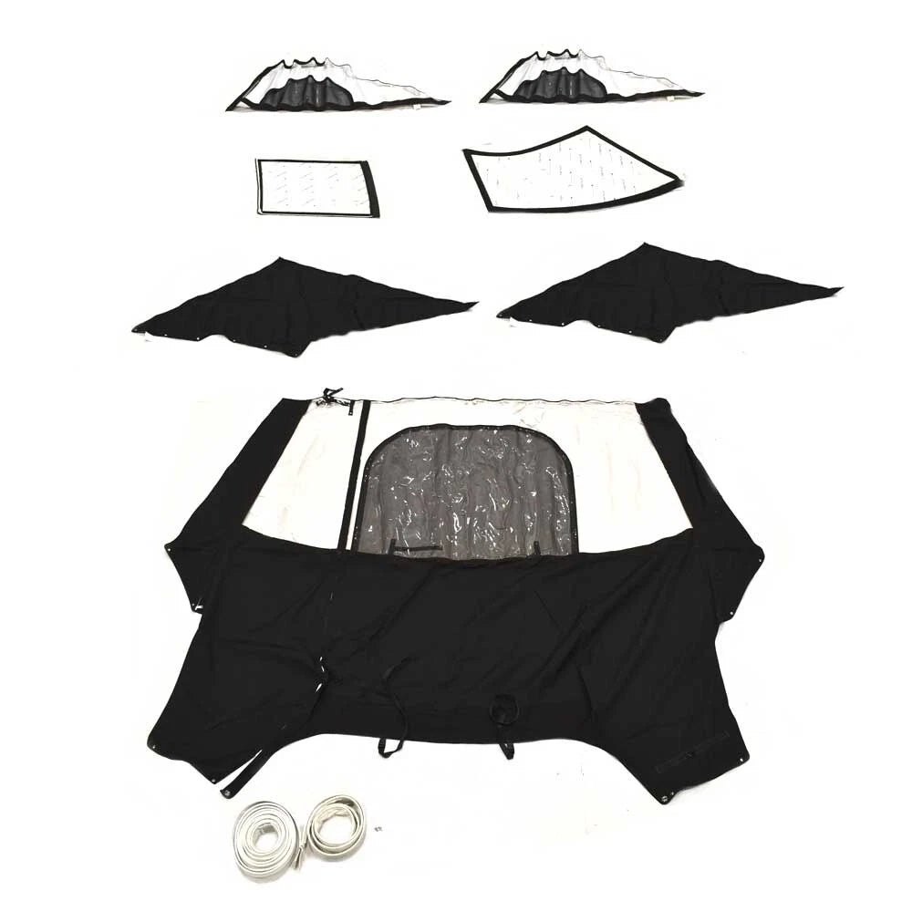 Formula Boat Curtain Kit 255302 - 370 HT Black (7PC)