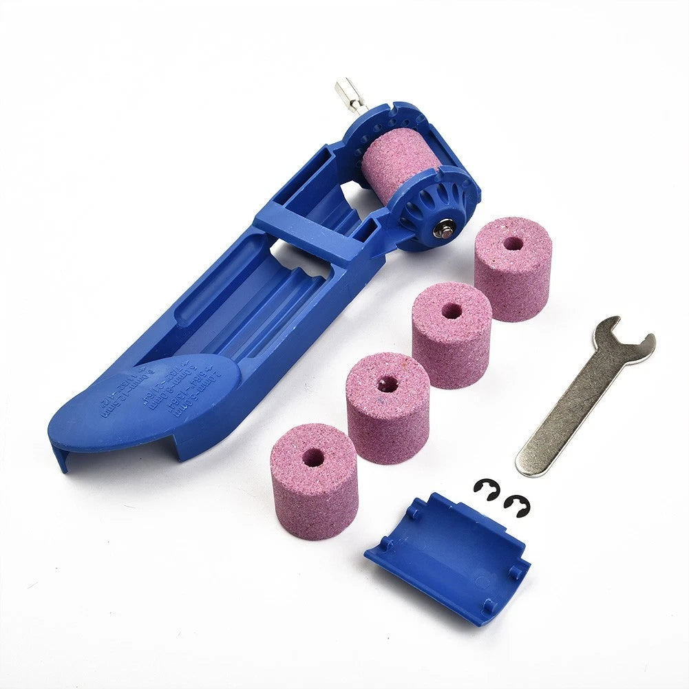 Portable Diamond Drill Bit Sharpener Corundum Grinding Wheel Electric Grinder-UK