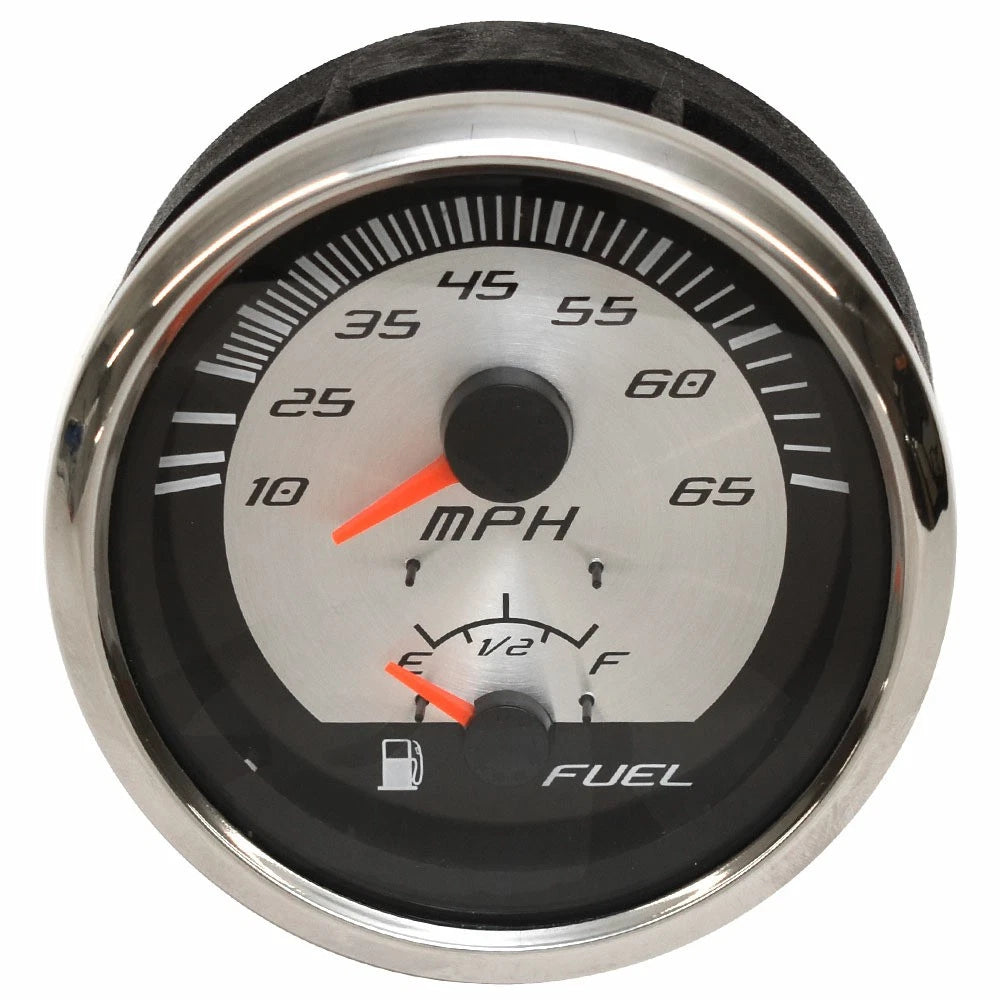 Faria Boat Multifunction Gauge GS0071A - Speedometer Fuel 3 1/4 Inch