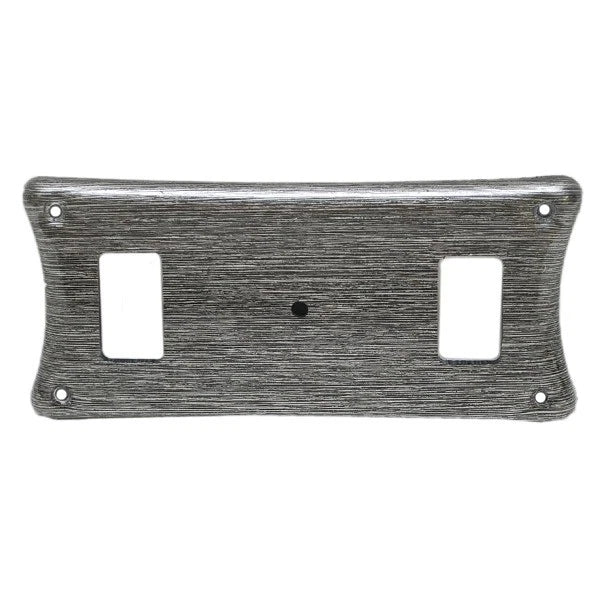 Malibu Boat Blank Switch Panel 18474ATB - Brushed Charcoal Gray
