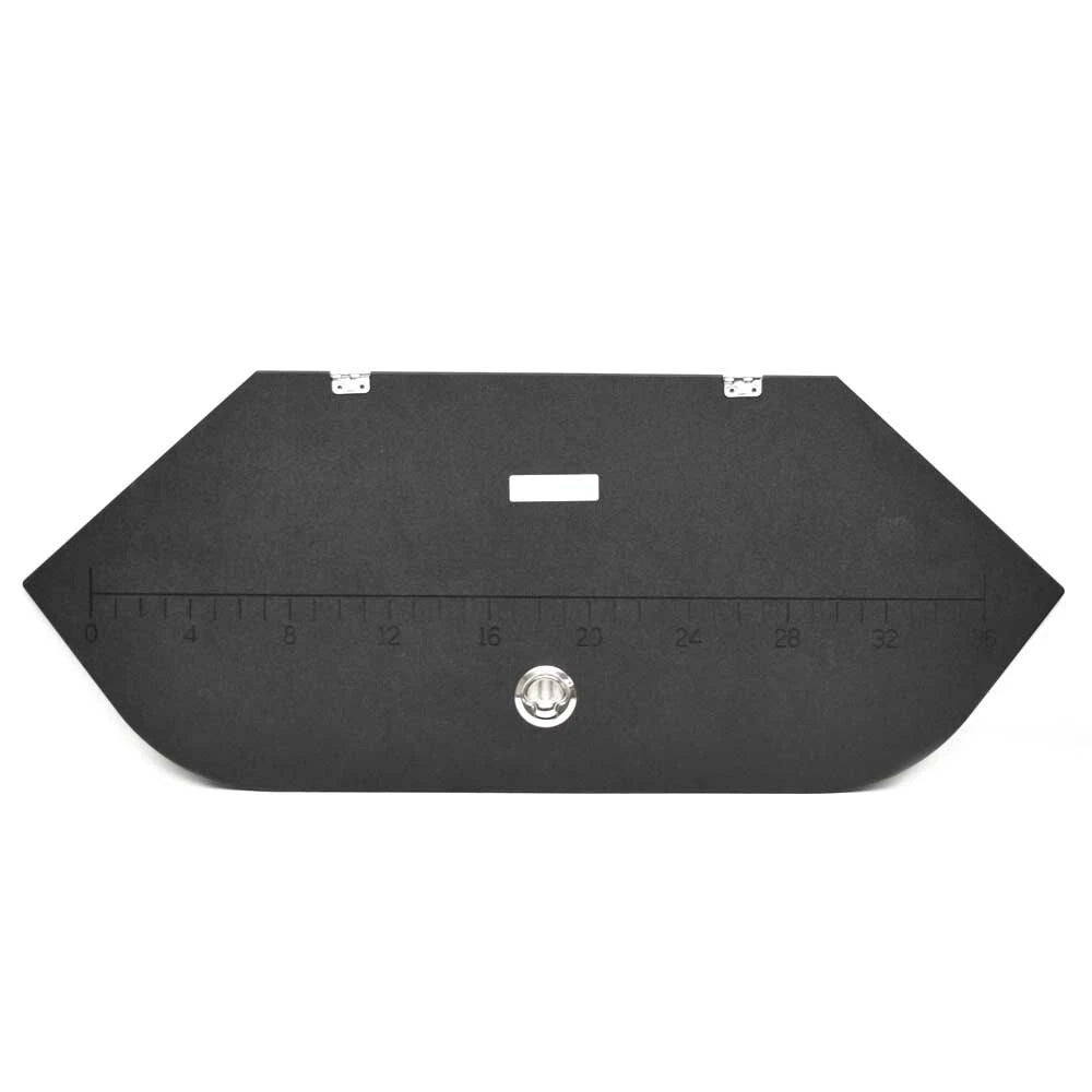 Godfrey Pontoon Boat Livewell Lid 472639 - with Fish Ruler Black