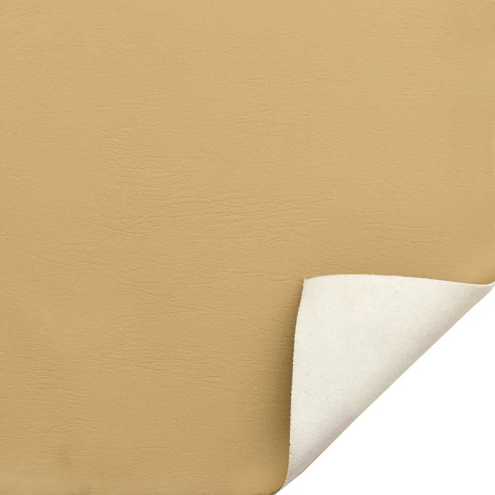 Cobalt Boat Knit Back Vinyl 120596 - Chamois Beige 54 Inch (YD)