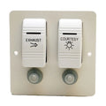 PowerQuest Boat Rocker Switch Panel - White Aluminum