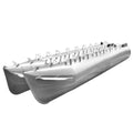 Pontoon Boat Log Float Tubes - with Lift Strakes 21 FT X 25 Inch (pair)