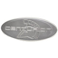 Ski Centurion Boat Logo Emblem - Polished Aluminum