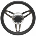 UFlex Boat Morosini Steering Wheel - Tiara Yachts SS Silver Black