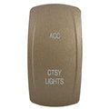 Carling Boat Switch - On/Off/On ACC/ CTSY Lights Marine