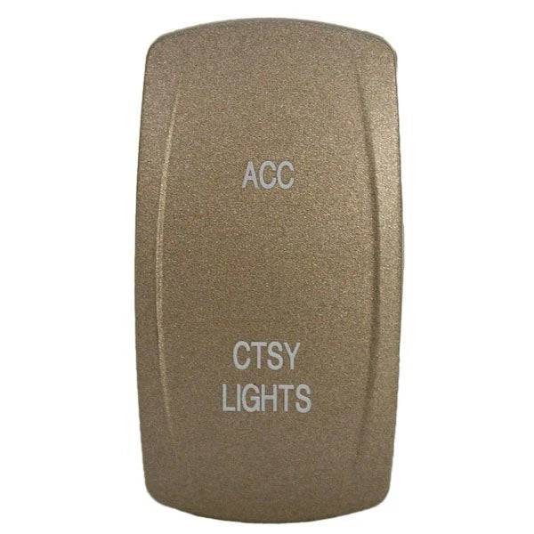 Carling Boat Switch - On/Off/On ACC/ CTSY Lights Marine