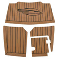 Chaparral Boat Swim Platform Mats 60.00213 - 237 SSX Teak (4 Pc)