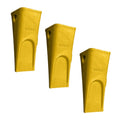 Set of (3) Long Tooth 1U3352 Fits Caterpillar Wheel Type Loader 950F 966F 966G